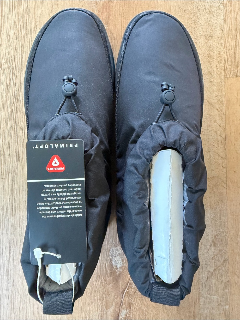 lululemon athletica Black Insulated Slip-On Winter Booties